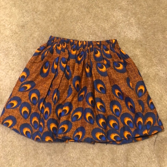 Authentic African print skirt - Picture 4 of 4